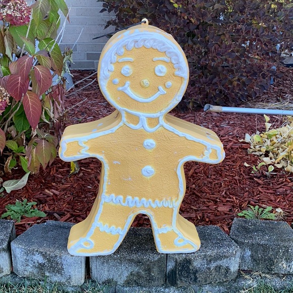 Holiday Vintage Gingerbread Blow Mold Poshmark